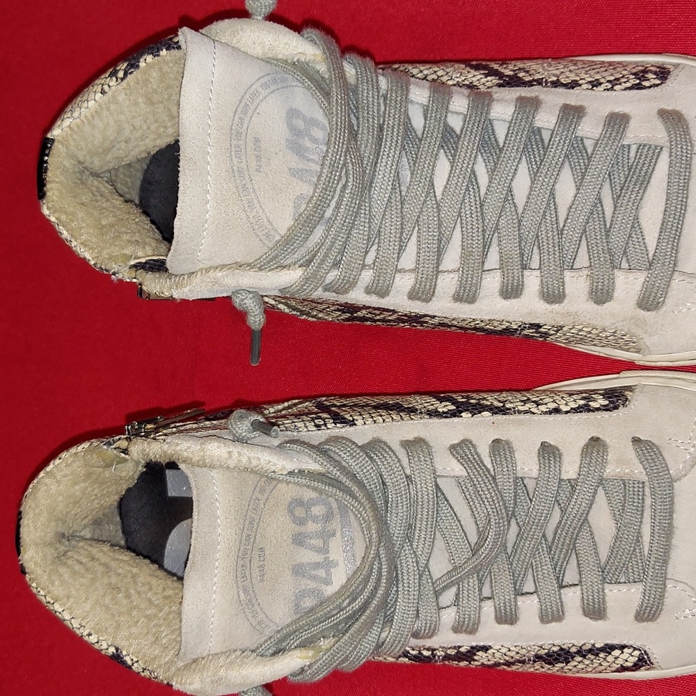 P448 Women's Python Star High Top - Picture 3 of 8